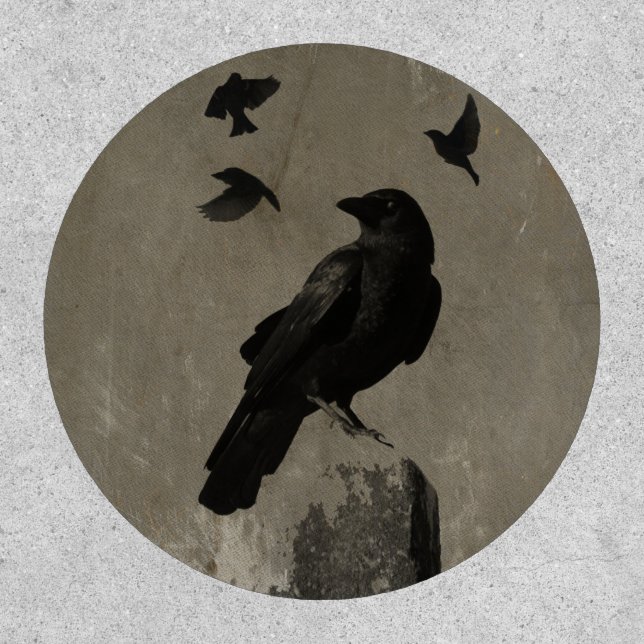 A Crow With Others Patch (Front)