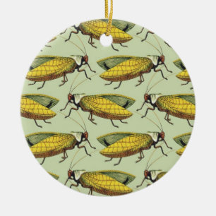 A Crowd of Katydids Ornament