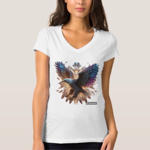 a crystal eagle T_Shirt