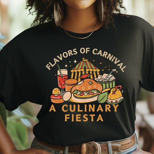 A Culinary Fiesta Trini Carnival  T_Shirt