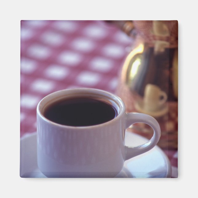 A cup of Arabic Coffee. Syria. The Middle Magnet (Front)