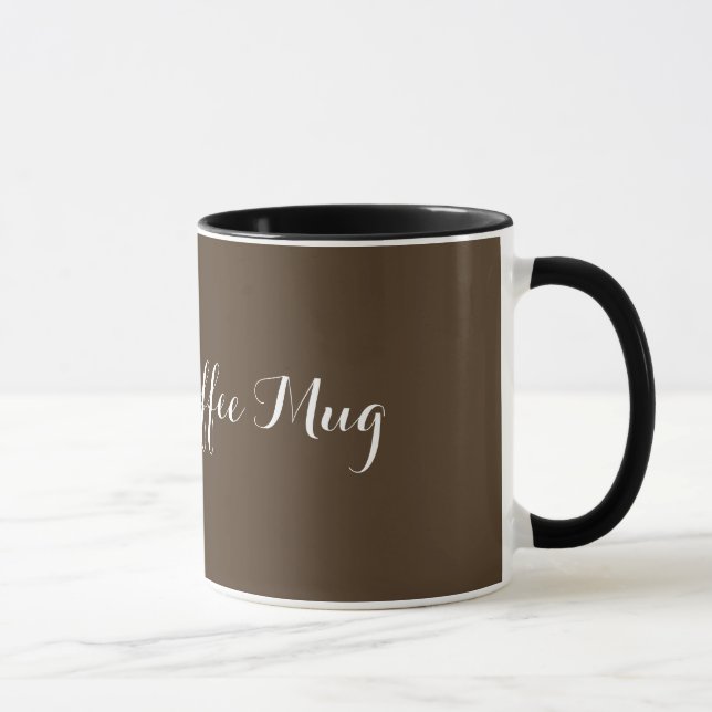 a cup of black coffee personalized (Right)