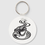 A Cup Of Coffee Is The Key Keychain at Zazzle