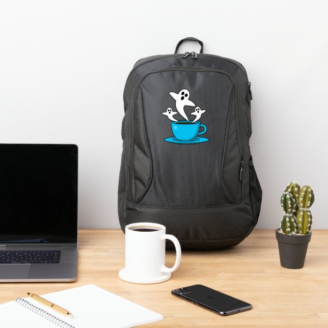 A Cup of Ghost Smoking Coffee Port Authority® Backpack (Insitu)