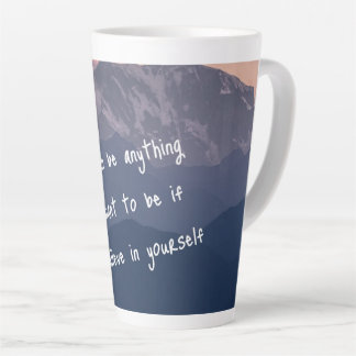 a cup of inspiration to not doubt your abilities
