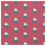 A Cup of Let It Snow Fabric