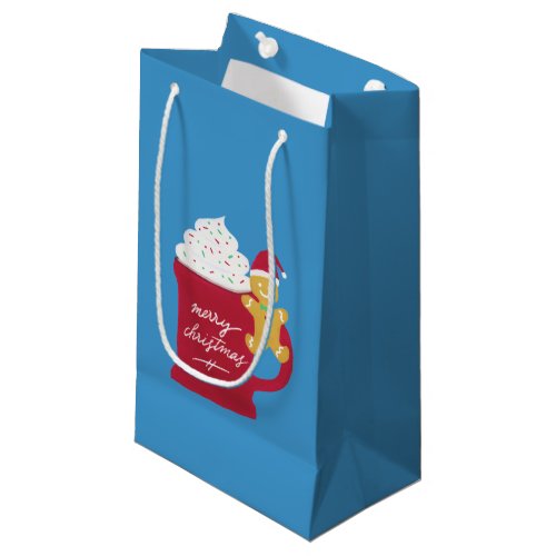 A Cup of Merry Christmas Small Gift Bag