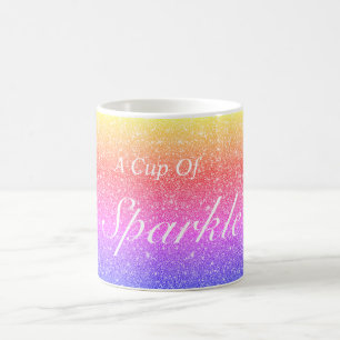 A cup of sparkle mug gift