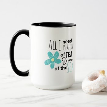 A Cup Of Tea By The Sea by BeachBeginnings at Zazzle