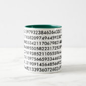 A cup reminding you of up to 300 digits of Pi (Center)