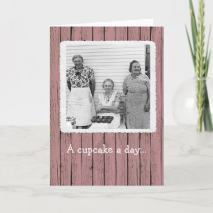 A Cupcake a Day Birthday Card