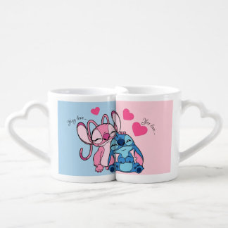 A cupule design With customize name option Coffee Mug Set