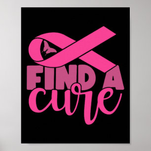 A Cure Breast Cancer Awareness  Poster