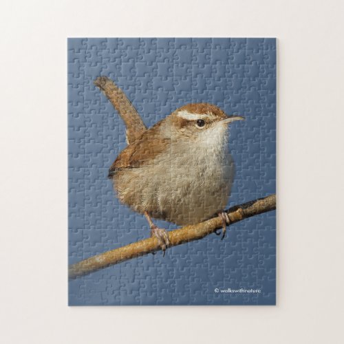 A Curious Bewicks Wren in the Tree Jigsaw Puzzle