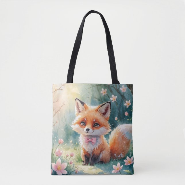 A Cute animal Tote Bag (Front)