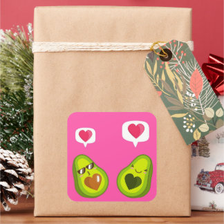 A CUTE AVOCADO STICKERS