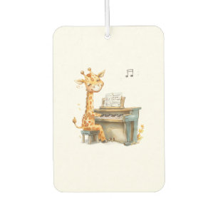 A Cute Baby Giraffe Plays The Guitar  Air Freshener