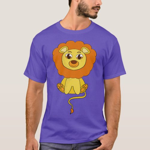 A cute baby lion T_Shirt