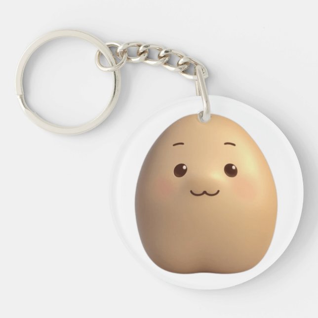 A Cute Baby Potato Keychain (Front)