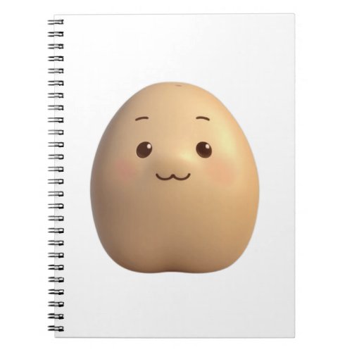 A Cute Baby Potato Notebook