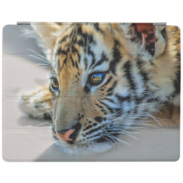 A cute baby tiger iPad smart cover (Horizontal)