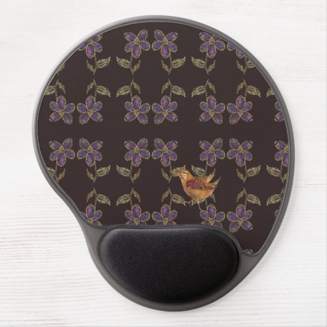 A cute bird  gel mouse pad (Front)