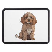 A cute brown Cockapoo
