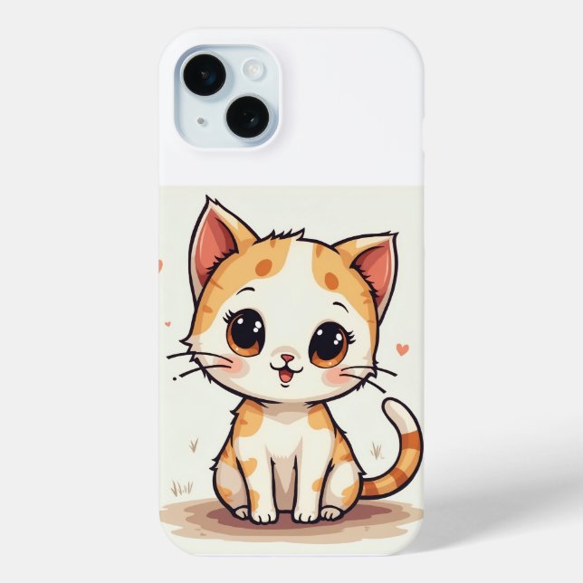 a cute cat  Case-Mate iPhone case (Back)