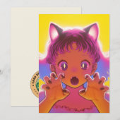 A Cute Cat Girl (Front/Back)