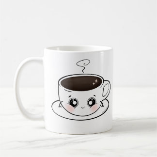 A cute cup of coffee - Kawaii