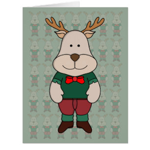 A cute deer cards
