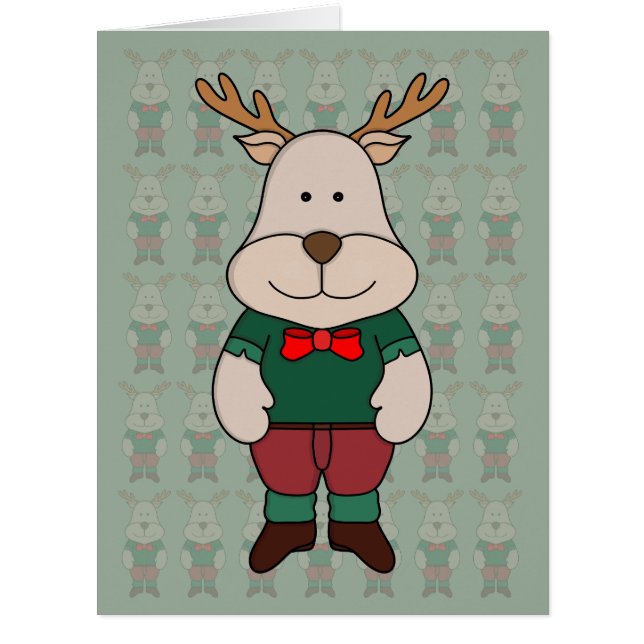 A cute deer cards (Front)