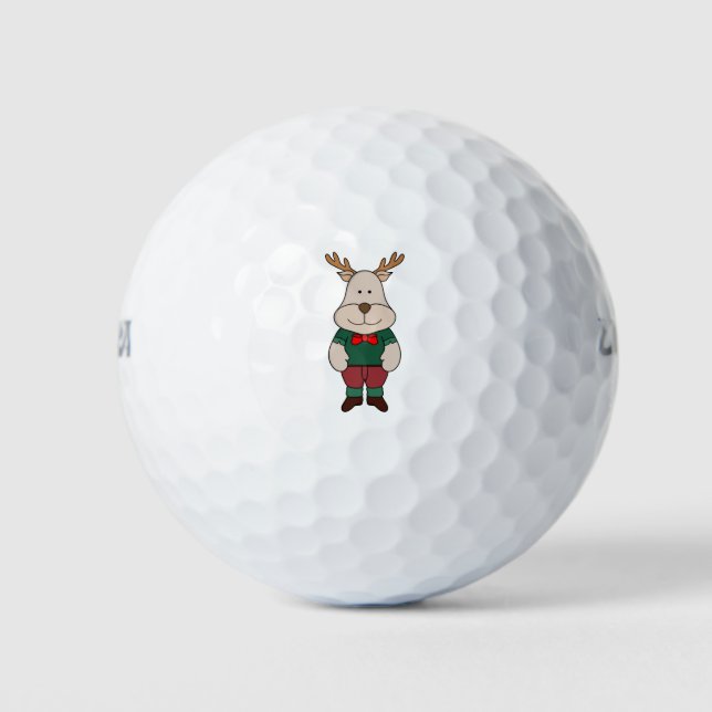 A cute deer golf balls (Front)