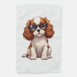 A cute dog King Charles Spaniel COPY Garden Flag