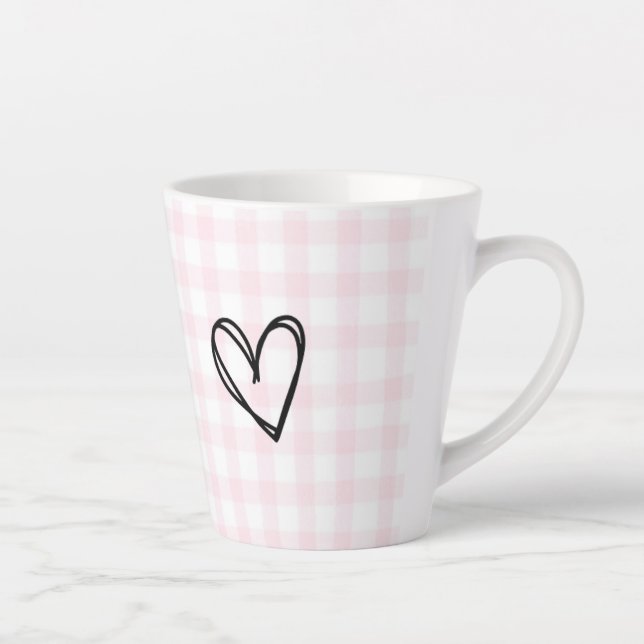 A cute dog loving latte mug  (Right)