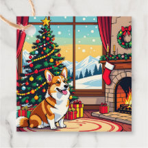 A Cute Festive Corgi Christmas