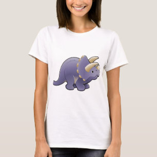A cute friendly triceratops dinosaur T-Shirt