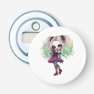A Cute Girl Halloween Design Collection 13 Bottle Opener