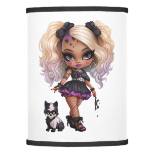 A Cute Girl Halloween Design Collection 8 Lamp Shade