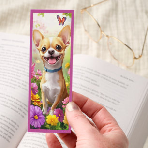 A Cute Happy Chihuahua Bookmarks