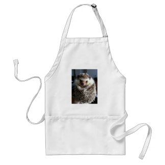 A cute hedgehog adult apron