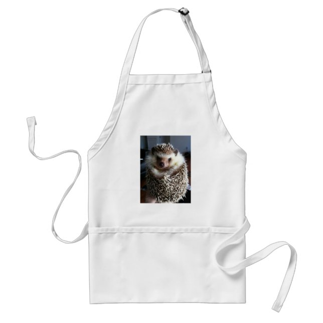 A cute hedgehog adult apron (Front)