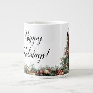 A cute horse, the symbol of Novgorod in 2026 Giant Coffee Mug