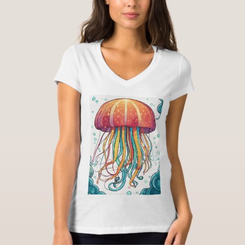 A Cute Jellyfish of the Selve  T_Shirt