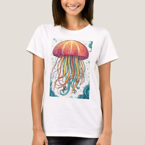 a cute jellyfish of the selve T_Shirt