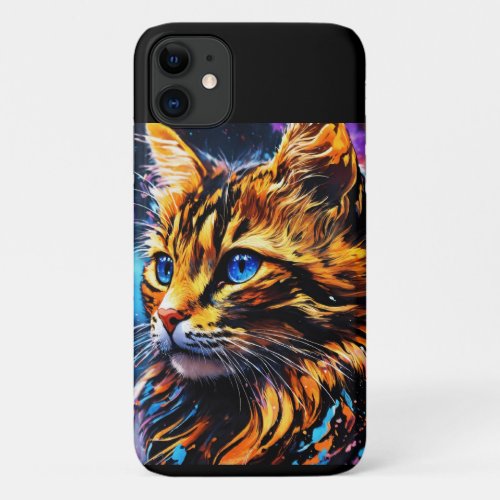 A cute kitten iPhone 11 case