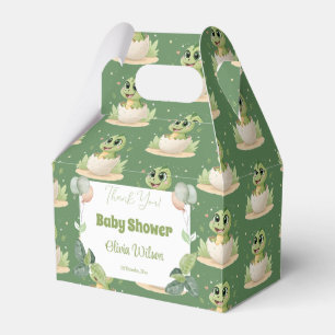 A Cute Little Dinosaur Is On The Way Baby Shower Favor Boxes