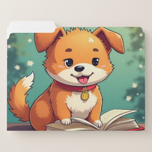 A cute little dog File Folder (Front Left)