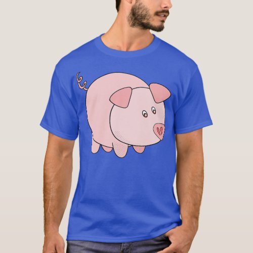 A cute little pig T_Shirt