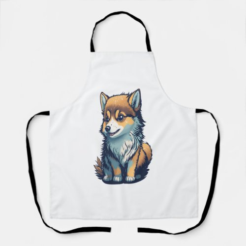 A Cute Little Puppy   Apron